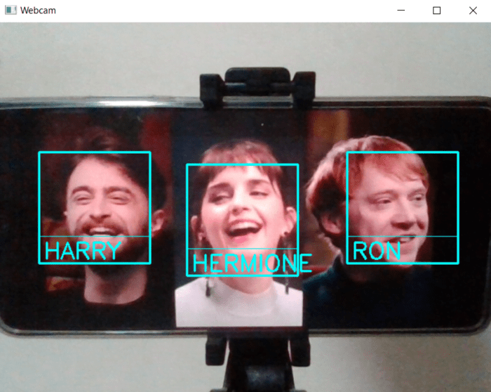 How can a machine recognise faces