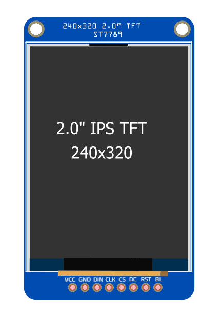 ST7789 LCD Colour Display Module